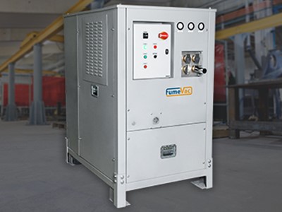 2 in 1 extraction machine for removing weld fumes